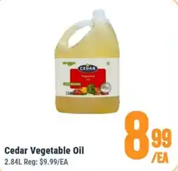 United Supermarket Cedar Vegetable Oil offer