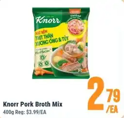 United Supermarket Knorr Pork Broth Mix offer