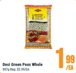 United Supermarket Desi Green Peas Whole offer