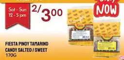 Lucky Supermarket Fiesta pinoy tamarind candy salted/sweet offer