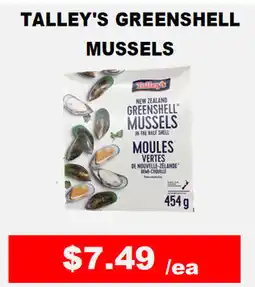 Hong Kong Food Market Talley's greenshell mussels offer
