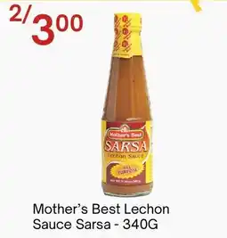 Lucky Supermarket Mother's Best Lechon Sauce Sarsa offer