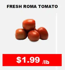 Hong Kong Food Market Fresh roma tomato offer