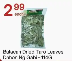 Lucky Supermarket Bulacan Dried Taro Leaves Dahon Ng Gabi offer