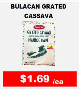 Hong Kong Food Market Bulacan grated cassava offer