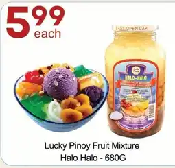 Lucky Supermarket Lucky Pinoy Fruit Mixture Halo Halo offer