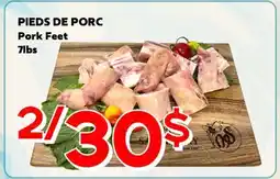 Marche Salaberry PIEDS DE PORC offer