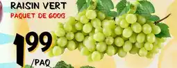 Marche Salaberry RAISIN VERT offer