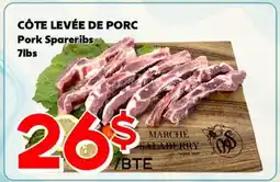 Marche Salaberry CÔTE LEVÉE DE PORC offer