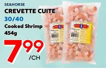 Marche Salaberry SEAHORSE CREVETTE CUITE 30/40 offer