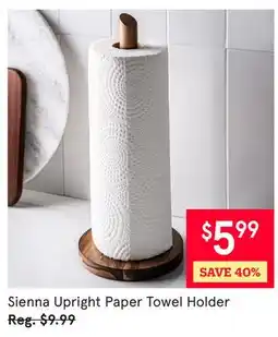 Kitchen Stuff Plus Sienna Upright Paper Towel Holder offer