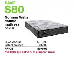 Costco Norman Wells double mattress offer
