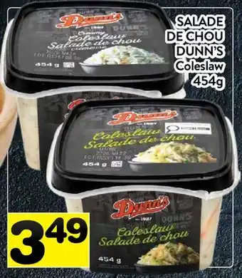 Supermarché PA SALADE DE CHOU DUNN'S | Coleslaw offer