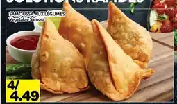 Supermarché PA SAMOUSSA AUX LÉGUMES | Vegetable Samosa offer
