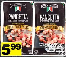 Supermarché PA PANCETTA COUPÉ EN DES CASA ITALIA | Diced Pancetta offer