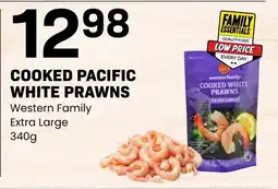 Freson Bros Cooked pacific white prawns offer