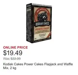 Costco Kodiak Cakes Power Cakes Flapjack and Waffle Mix offer