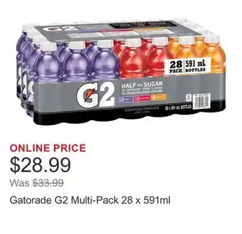 Costco Gatorade G2 Multi offer