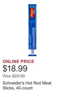 Costco Schneider's Hot Rod Meat Sticks, 40-count offer