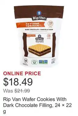 Costco Rip Van Wafer Cookies With Dark Chocolate Filling, 24 × offer