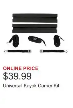 Costco Universal Kayak Carrier Kit offer