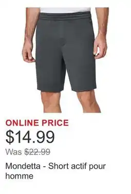 Costco Mondetta - Short actif pour homme offer