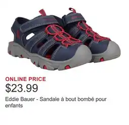 Costco Eddie Bauer - Sandale à bout bombé pour enfants offer