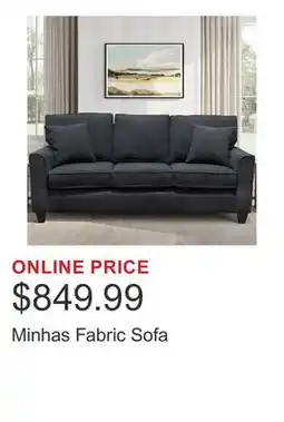 Costco Minhas Fabric Sofa offer