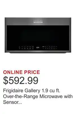 Costco Frigidaire Gallery 1.9 cu ft. Over-the-Range Microwave with Sensor Cook - 400 CFM offer