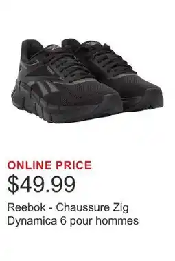 Costco Reebok - Chaussure Zig Dynamica 6 pour hommes offer