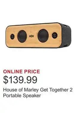 Costco House of Marley Get Together 2 Portable Speaker offer