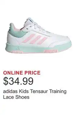 Costco adidas Kids Tensaur Training Lace Shoes offer