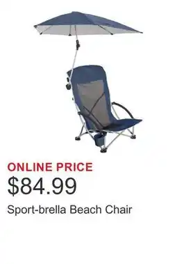 Costco Sport-brella Beach Chair offer