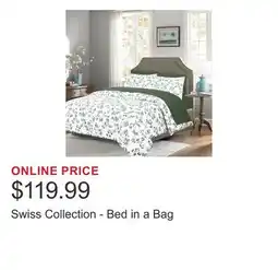 Costco Swiss Collection - Bed in a Bag offer