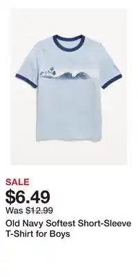 Old Navy Old Navy Softest Short-Sleeve T-Shirt for Boys offer