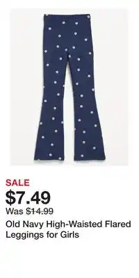 Old Navy Old Navy High-Waisted Flared Leggings for Girls offer