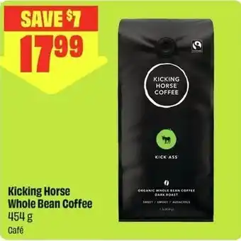 FreshCo Kicking horse whole bean coffee offer