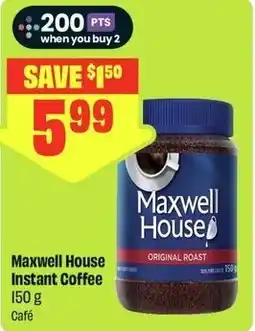 FreshCo Maxwell House Instant Coffee offer