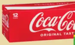 Giant Tiger Coca-Cola soft drinks offer