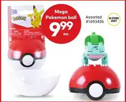 Giant Tiger Mega Pokemon ball offer