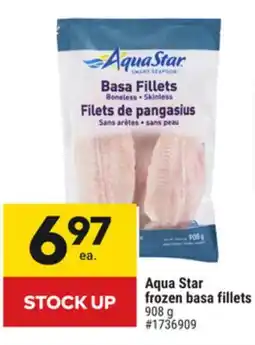 Giant Tiger Aqua Star frozen basa fillets offer