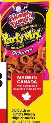 Giant Tiger Humpty Dumpty Original Party Mix Snack Mix offer