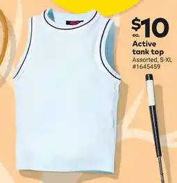 Giant Tiger Active tank top offer
