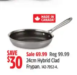 Canadian Tire Paderno 24cm Hybrid Clad Frypan offer