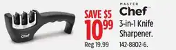 Canadian Tire Master Chef 3-in-1 Knife Sharpener offer