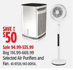 Canadian Tire Midea Selected Air Purifiers and Fan offer