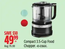 Canadian Tire KitchenAid Compact 3.5-Cup Food Chopper offer