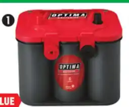 Canadian Tire OPTIMA RED and YELLOWTOP Performance AGM Batteries offer