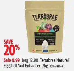 Canadian Tire Terrabrae Natural Eggshell Soil Enhancer, 2kg offer