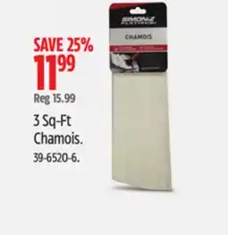 Canadian Tire Simoniz 3 Sq-Ft Chamois offer